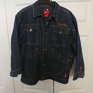 Platinum FUBU Fat Albert Jean Jacket